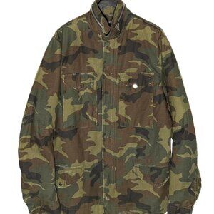 Amiri Green Camo M65 Utility Field Jacket